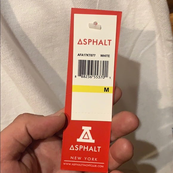 AYC asphalt yacht club polo BNWT X 2 lot sz M L@@K - Picture 6 of 7
